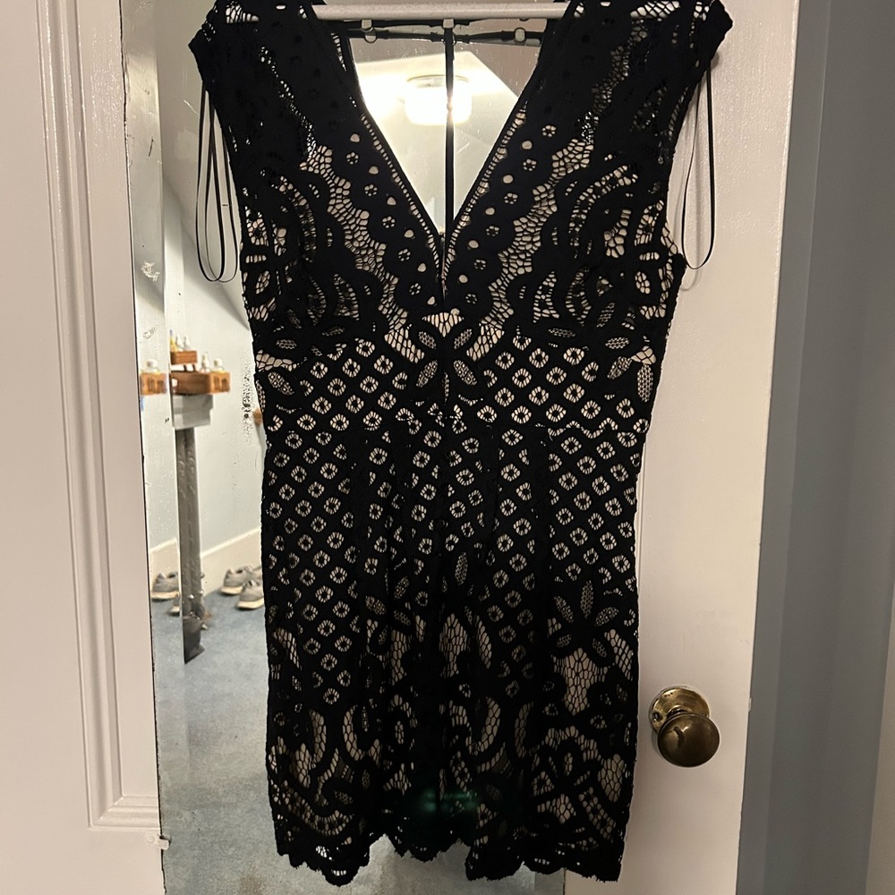Free people black dress size 4